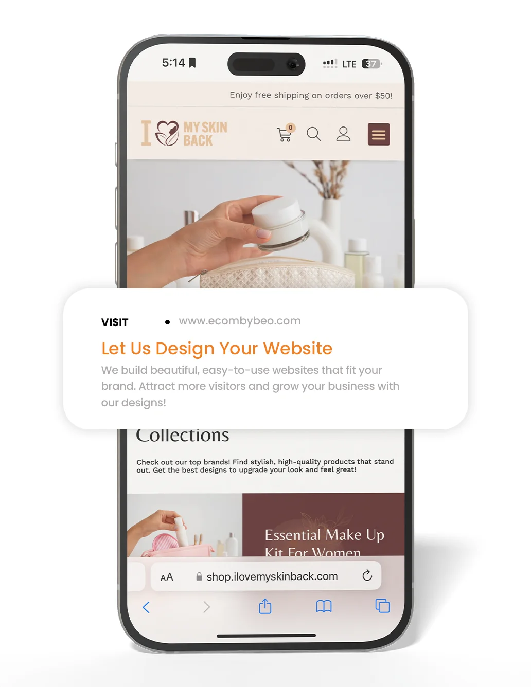 Shopify and WordPress website design